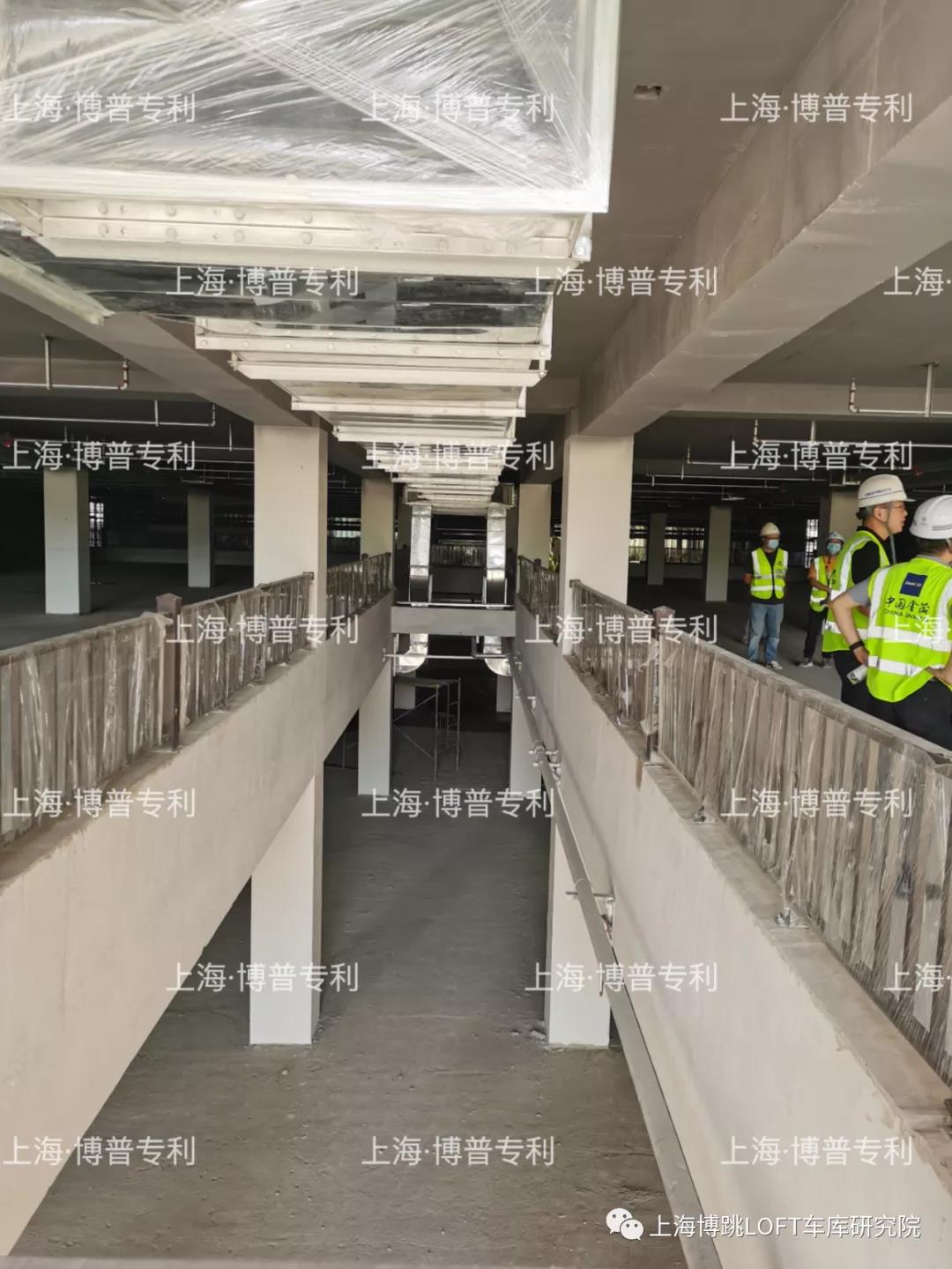 呼和浩特恭喜金茂集团第一个LOFT专利车库项目封顶！（限内部参观）