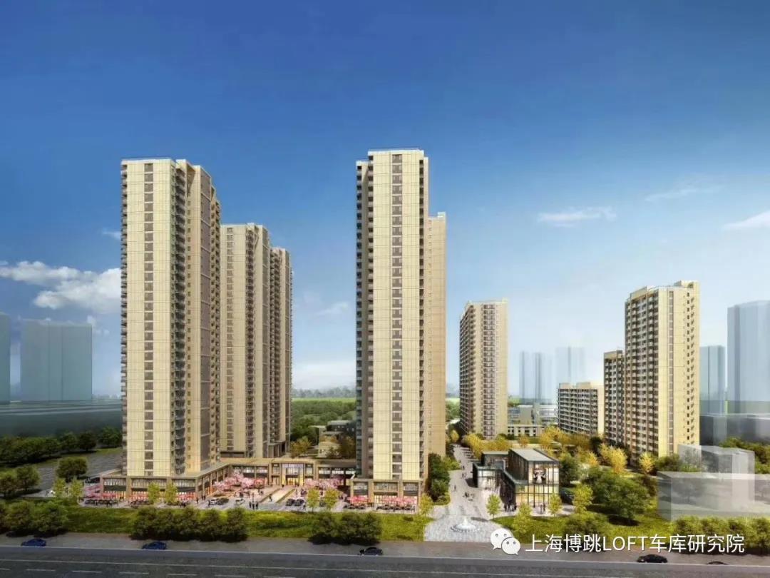 呼和浩特采用了LOFT车库武汉当代集团春风十里项目现已结构封顶！